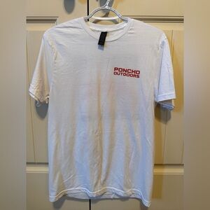 Poncho Outdoors White Short Sleeve Tee